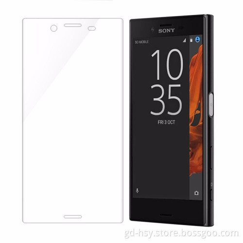 HUYSHE Wholesale Mobile Phone Accessory asahi tempered glass screen protector for Sony xz 3d full cover tempered glass